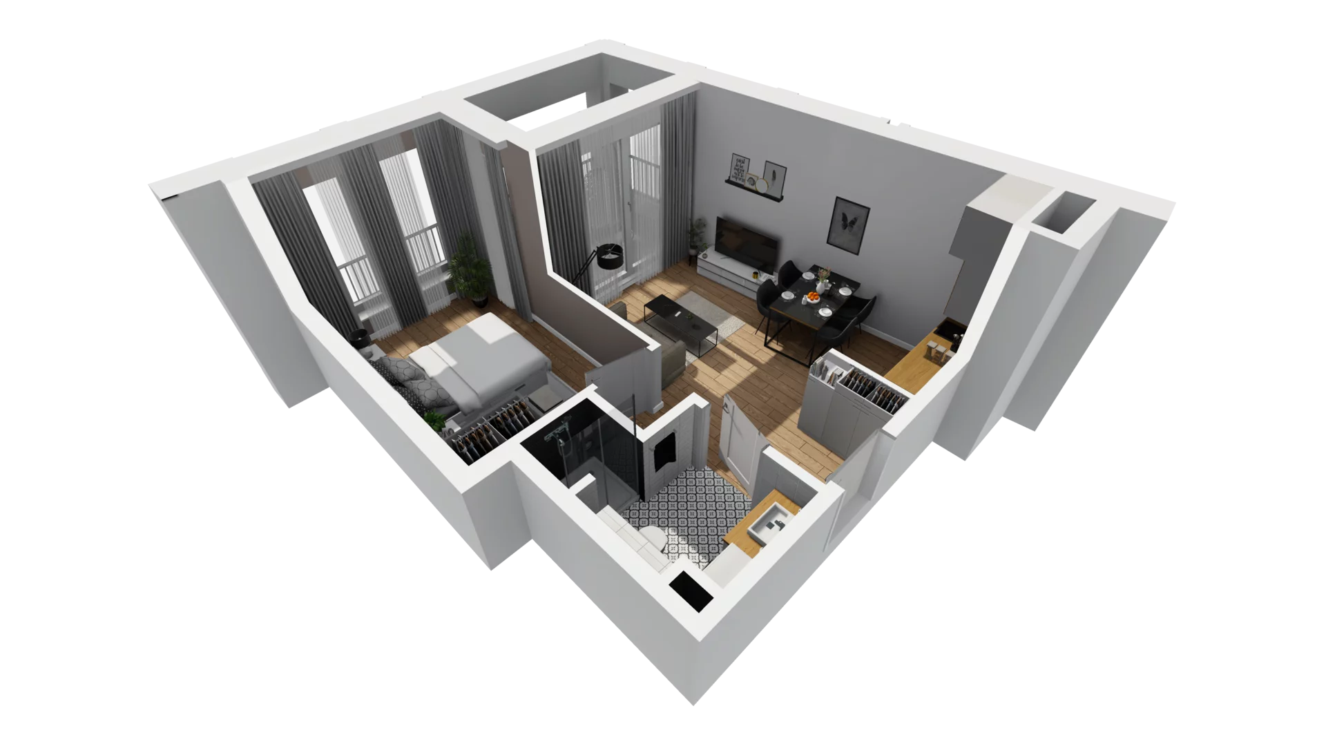 Lokal użytkowy 36,40 m², oferta nr B/20, Jaskółcza - lokale usługowe, Gdańsk, Śródmieście, Dolne Miasto, ul. Jaskółcza