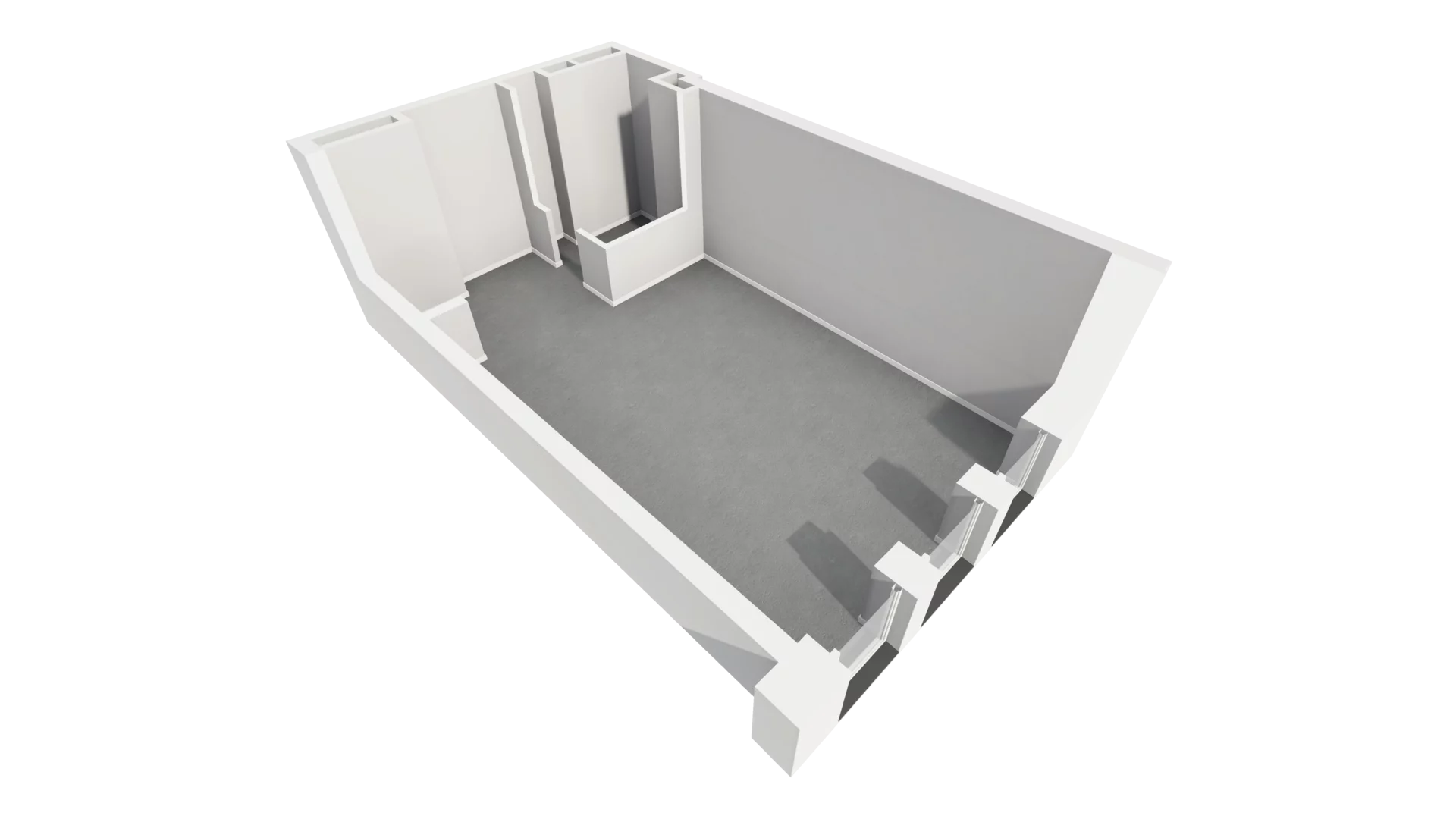 Lokal użytkowy 43,78 m², oferta nr A/7, Jaskółcza - lokale usługowe, Gdańsk, Śródmieście, Dolne Miasto, ul. Jaskółcza
