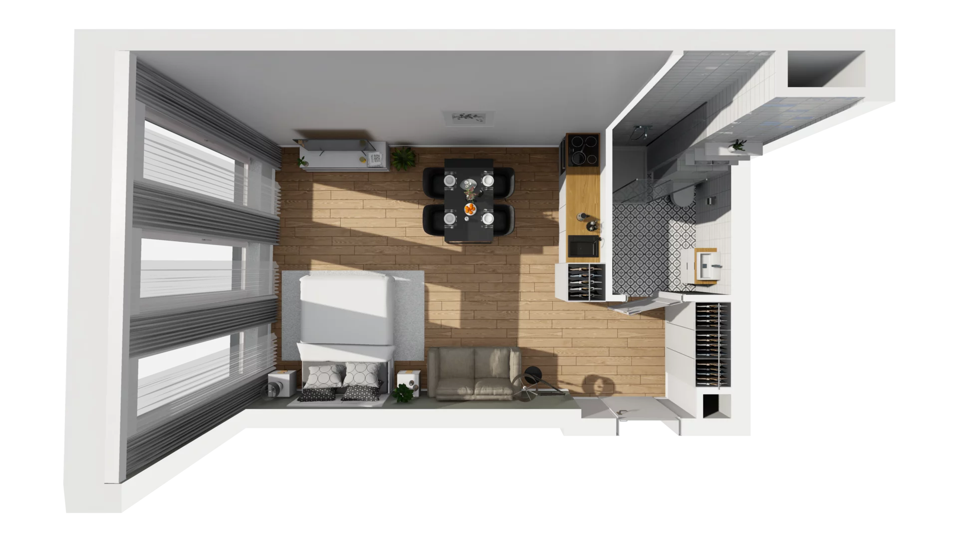 Lokal użytkowy 31,98 m², oferta nr A/206, Esencja - lokale usługowe, Gdańsk, Śródmieście, Dolne Miasto, ul. Kamienna Grobla / Jałmużnicza