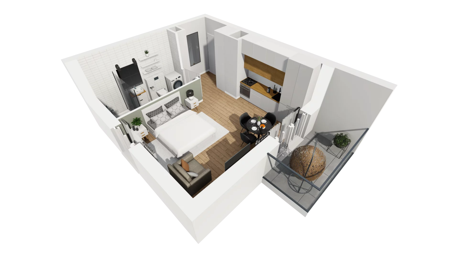 Lokal użytkowy 30,71 m², oferta nr A/209, Esencja - lokale usługowe, Gdańsk, Śródmieście, Dolne Miasto, ul. Kamienna Grobla / Jałmużnicza