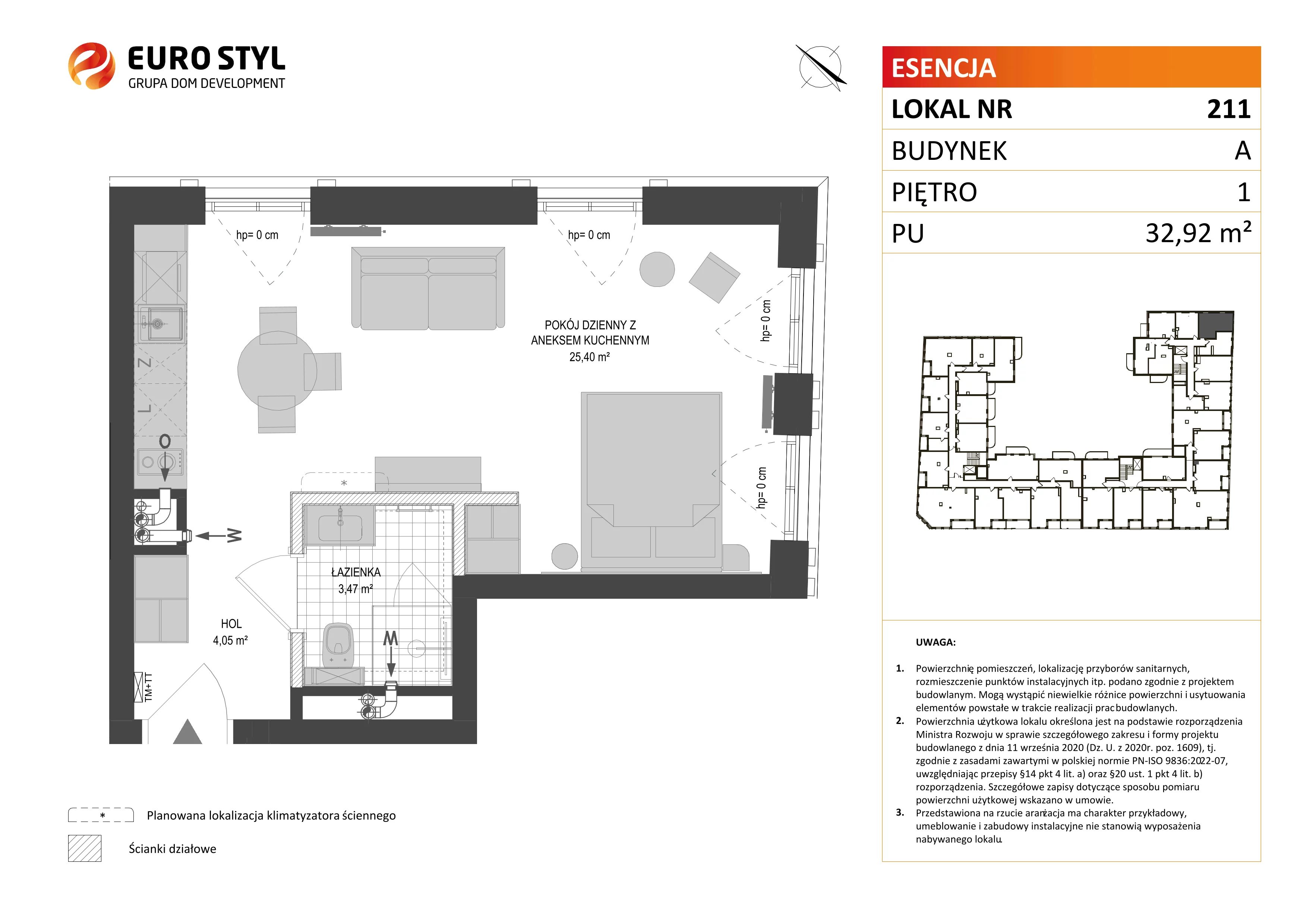 Lokal użytkowy 32,92 m², oferta nr A/211, Esencja - lokale usługowe, Gdańsk, Śródmieście, Dolne Miasto, ul. Kamienna Grobla / Jałmużnicza