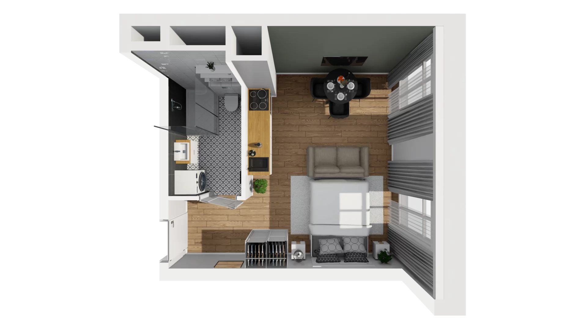Lokal użytkowy 26,10 m², oferta nr A/218, Esencja - lokale usługowe, Gdańsk, Śródmieście, Dolne Miasto, ul. Kamienna Grobla / Jałmużnicza
