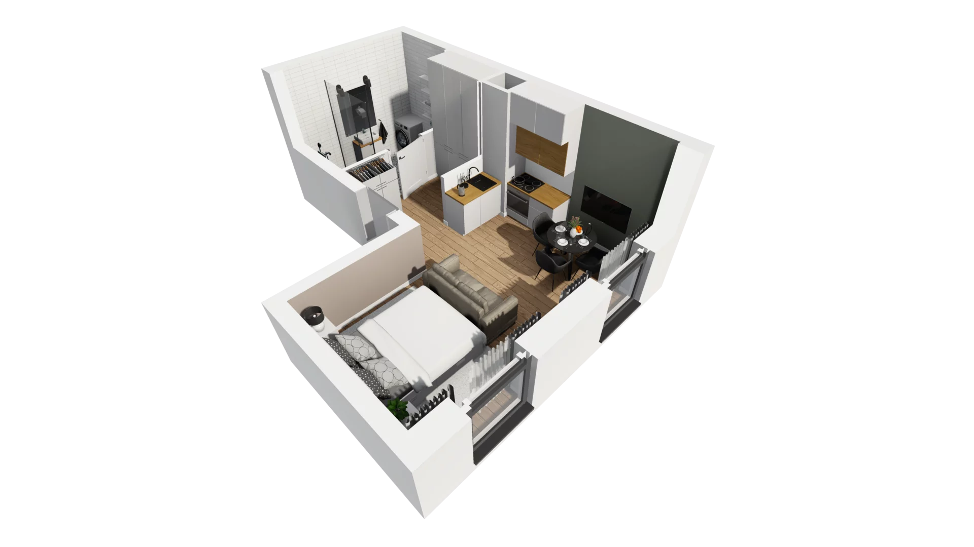 Lokal użytkowy 25,15 m², oferta nr A/223, Esencja - lokale usługowe, Gdańsk, Śródmieście, Dolne Miasto, ul. Kamienna Grobla / Jałmużnicza