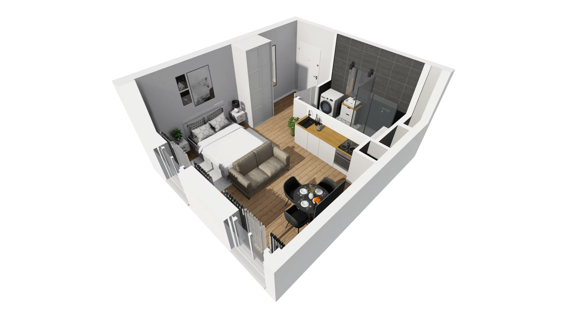 Lokal użytkowy 26,10 m², oferta nr A/226, Esencja - lokale usługowe, Gdańsk, Śródmieście, Dolne Miasto, ul. Kamienna Grobla / Jałmużnicza