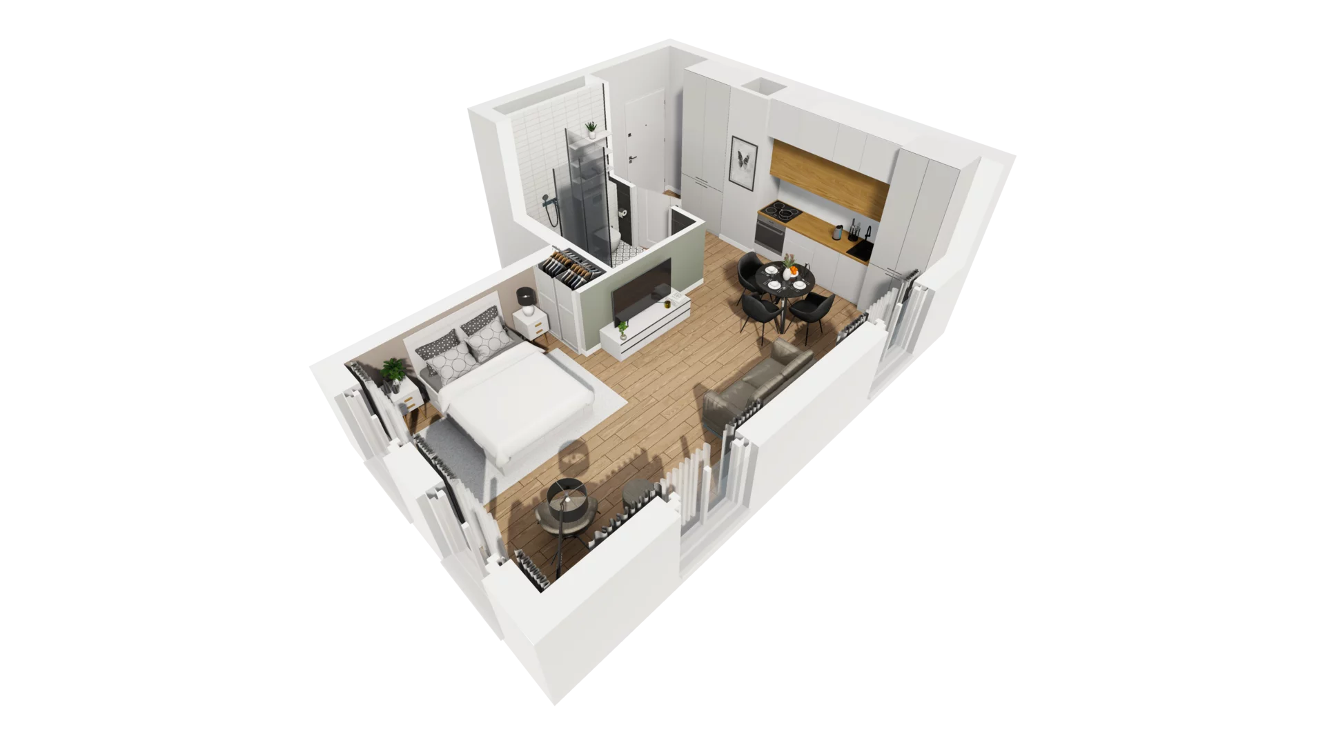 Lokal użytkowy 32,75 m², oferta nr A/227, Esencja - lokale usługowe, Gdańsk, Śródmieście, Dolne Miasto, ul. Kamienna Grobla / Jałmużnicza