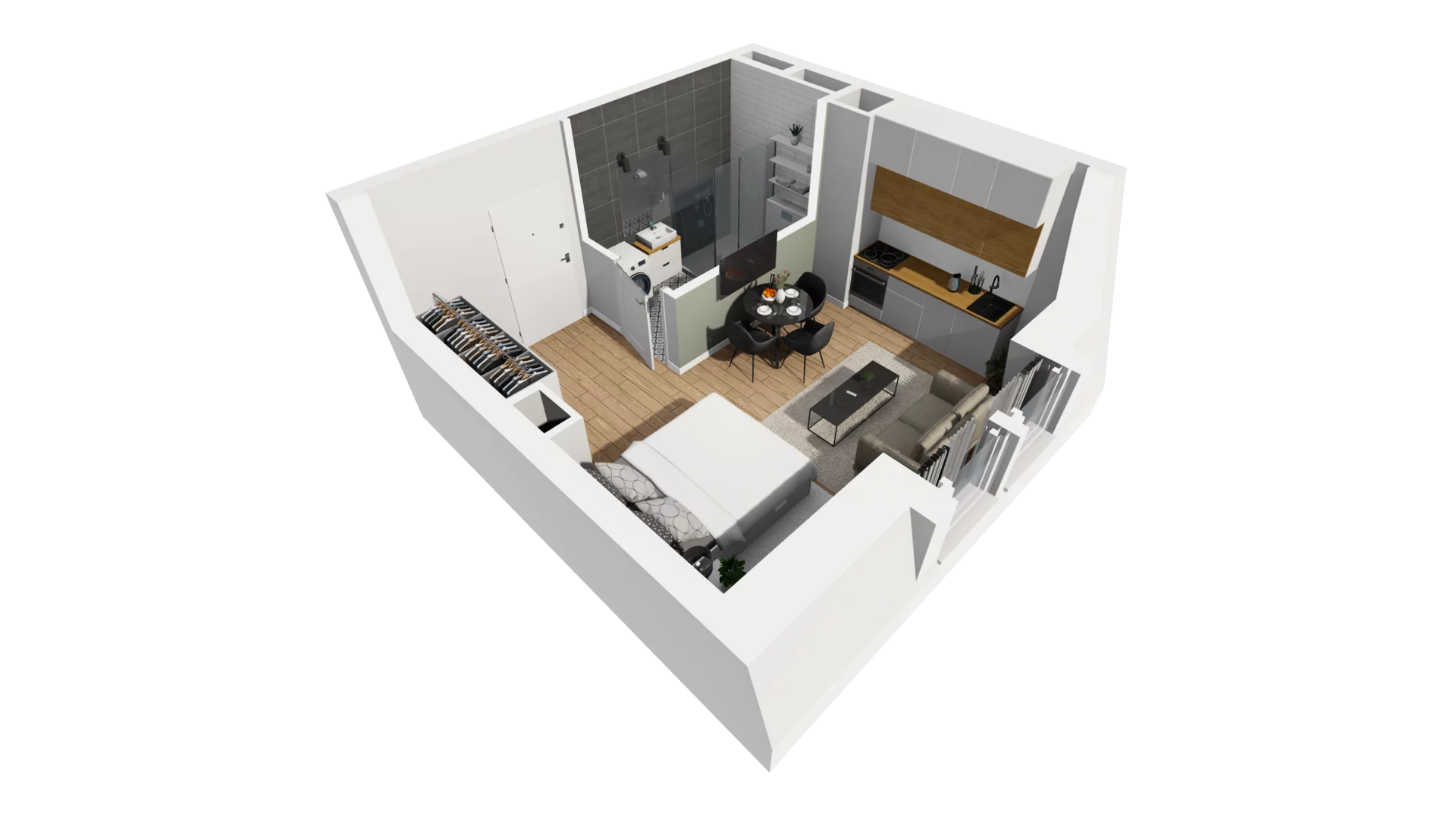 Lokal użytkowy 26,95 m², oferta nr A/234, Esencja - lokale usługowe, Gdańsk, Śródmieście, Dolne Miasto, ul. Kamienna Grobla / Jałmużnicza