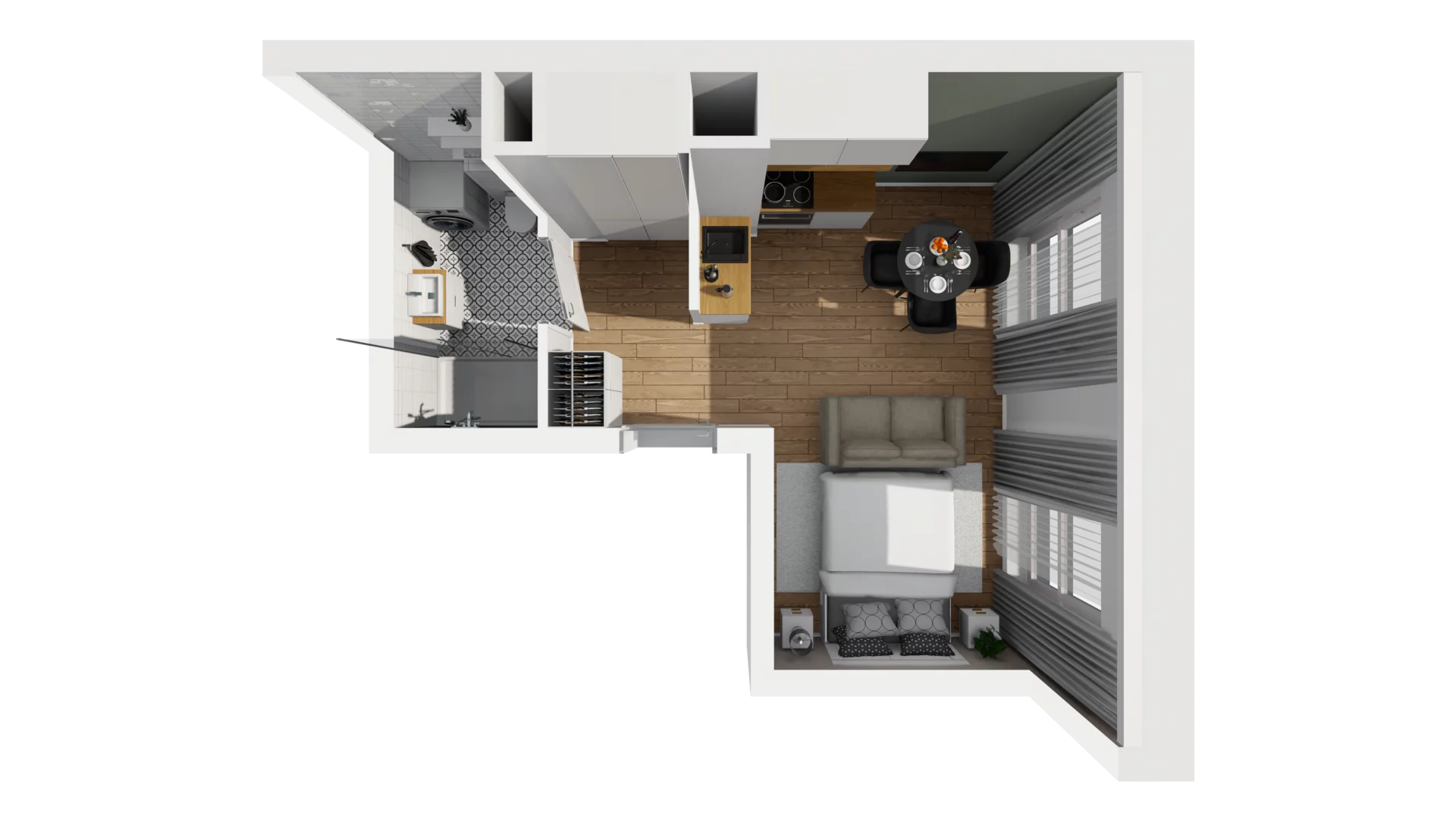 Lokal użytkowy 25,12 m², oferta nr A/238, Esencja - lokale usługowe, Gdańsk, Śródmieście, Dolne Miasto, ul. Kamienna Grobla / Jałmużnicza