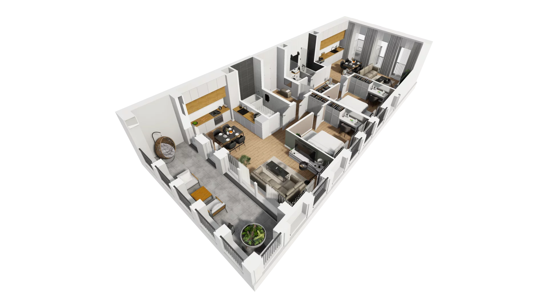 4 pokoje, mieszkanie 91,11 m², piętro 1, oferta nr A/30, Jaskółcza, Gdańsk, Śródmieście, Dolne Miasto, ul. Jaskółcza