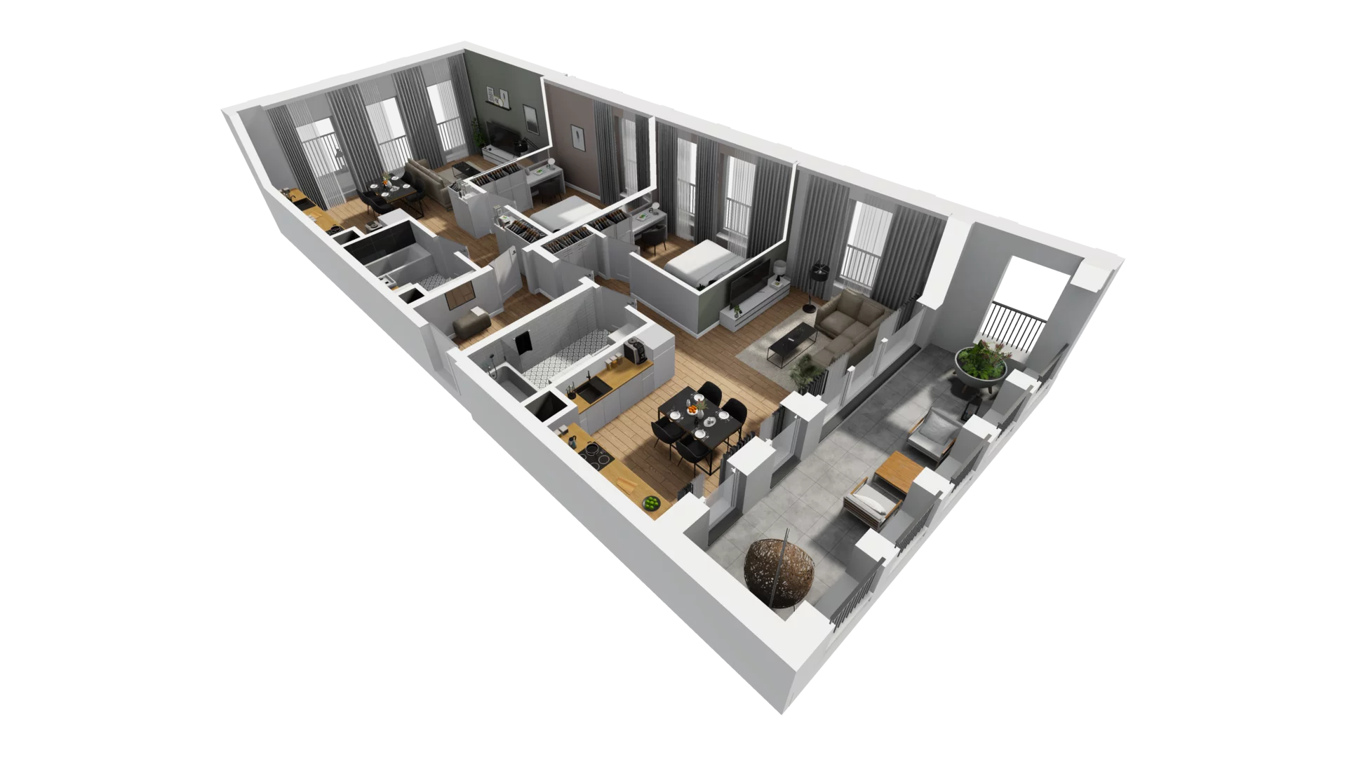 4 pokoje, mieszkanie 91,11 m², piętro 1, oferta nr A/30, Jaskółcza, Gdańsk, Śródmieście, Dolne Miasto, ul. Jaskółcza