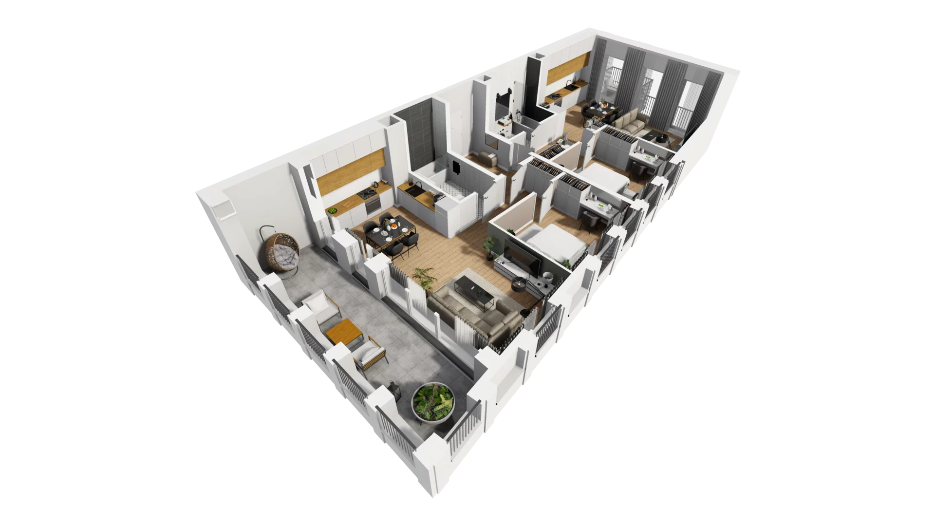 4 pokoje, mieszkanie 91,78 m², piętro 2, oferta nr A/39, Jaskółcza, Gdańsk, Śródmieście, Dolne Miasto, ul. Jaskółcza