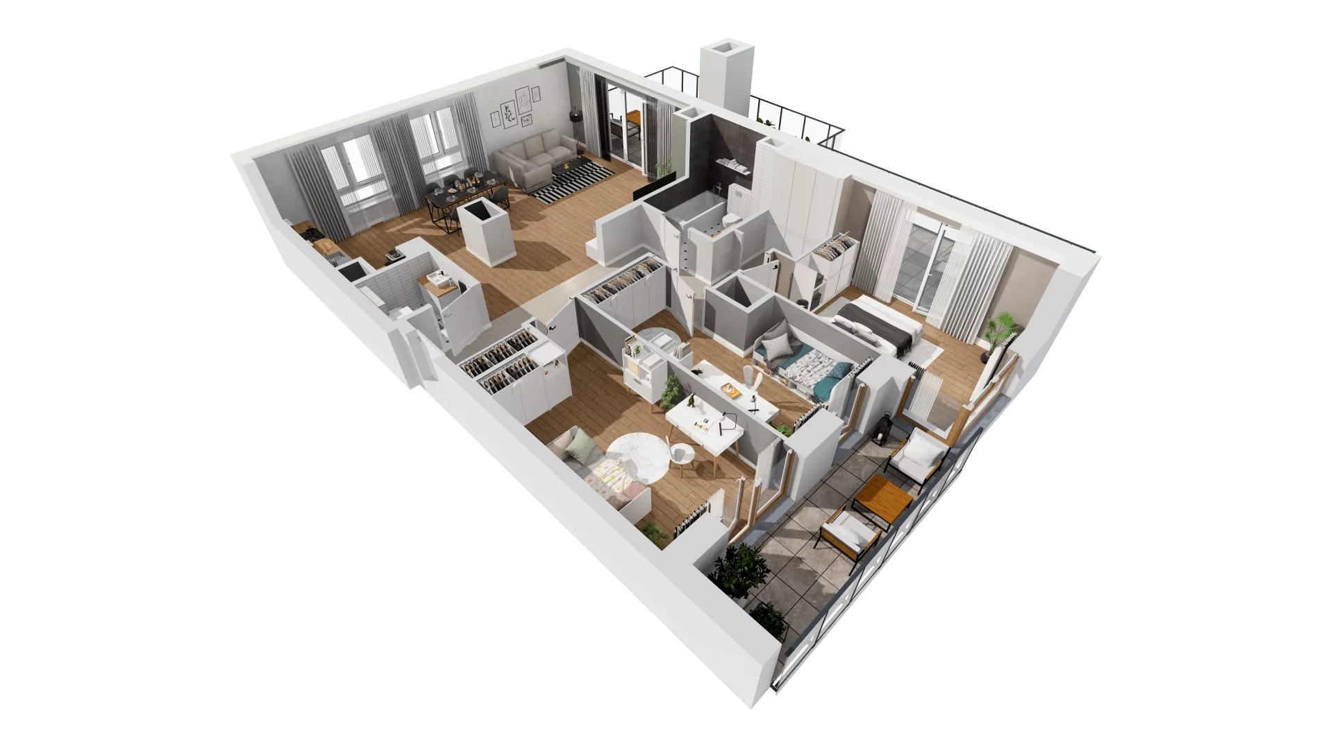 4 pokoje, mieszkanie 108,15 m², piętro 6, oferta nr Ł/64, Perspektywa, Gdańsk, Siedlce, ul. Powstańców Warszawskich