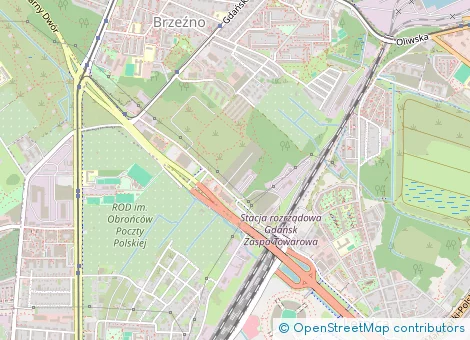 Lokalizacja inwestycji Przystań Brzeźno