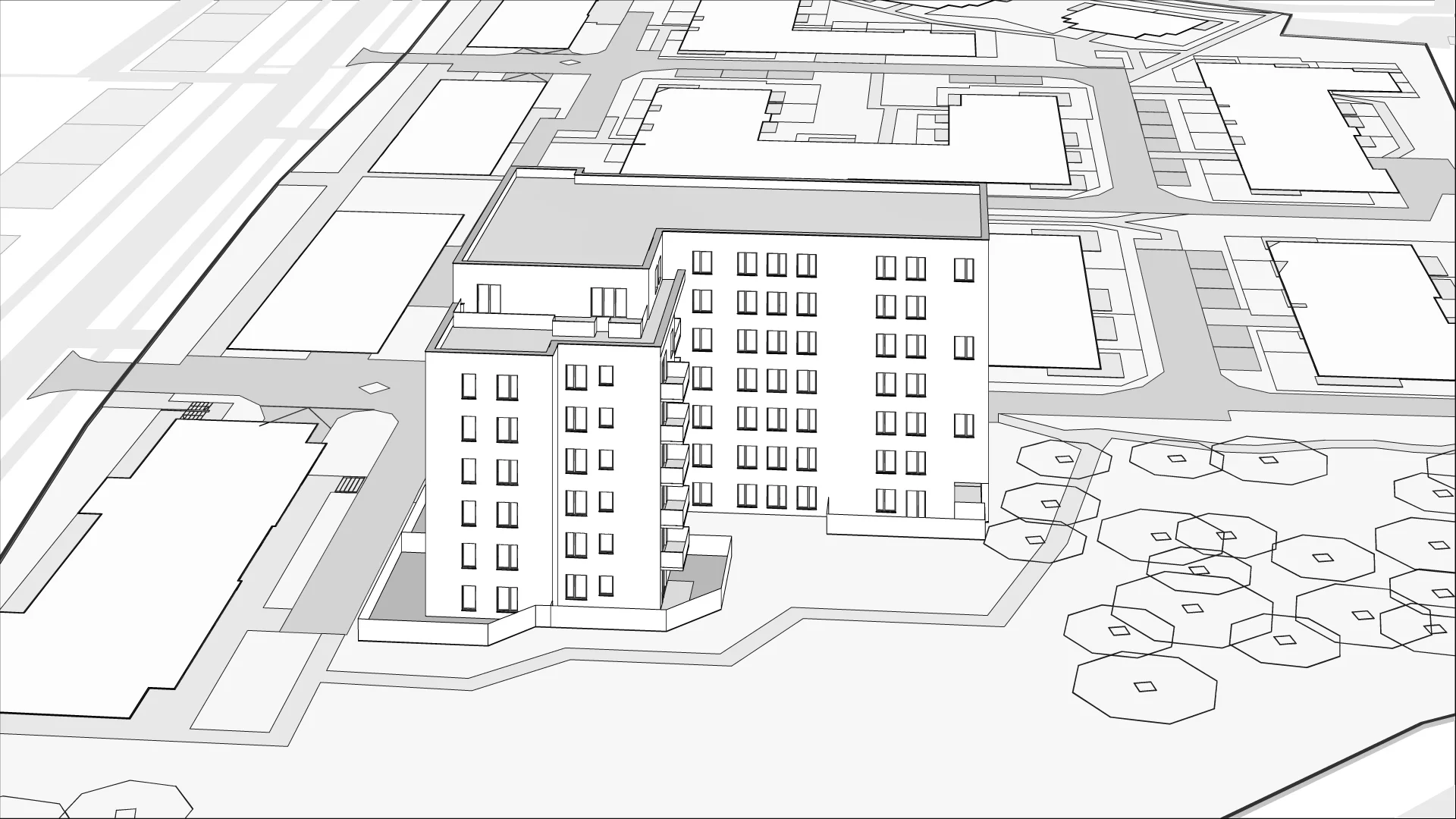 Wirtualna makieta 3D mieszkania 42 m², Ł/22