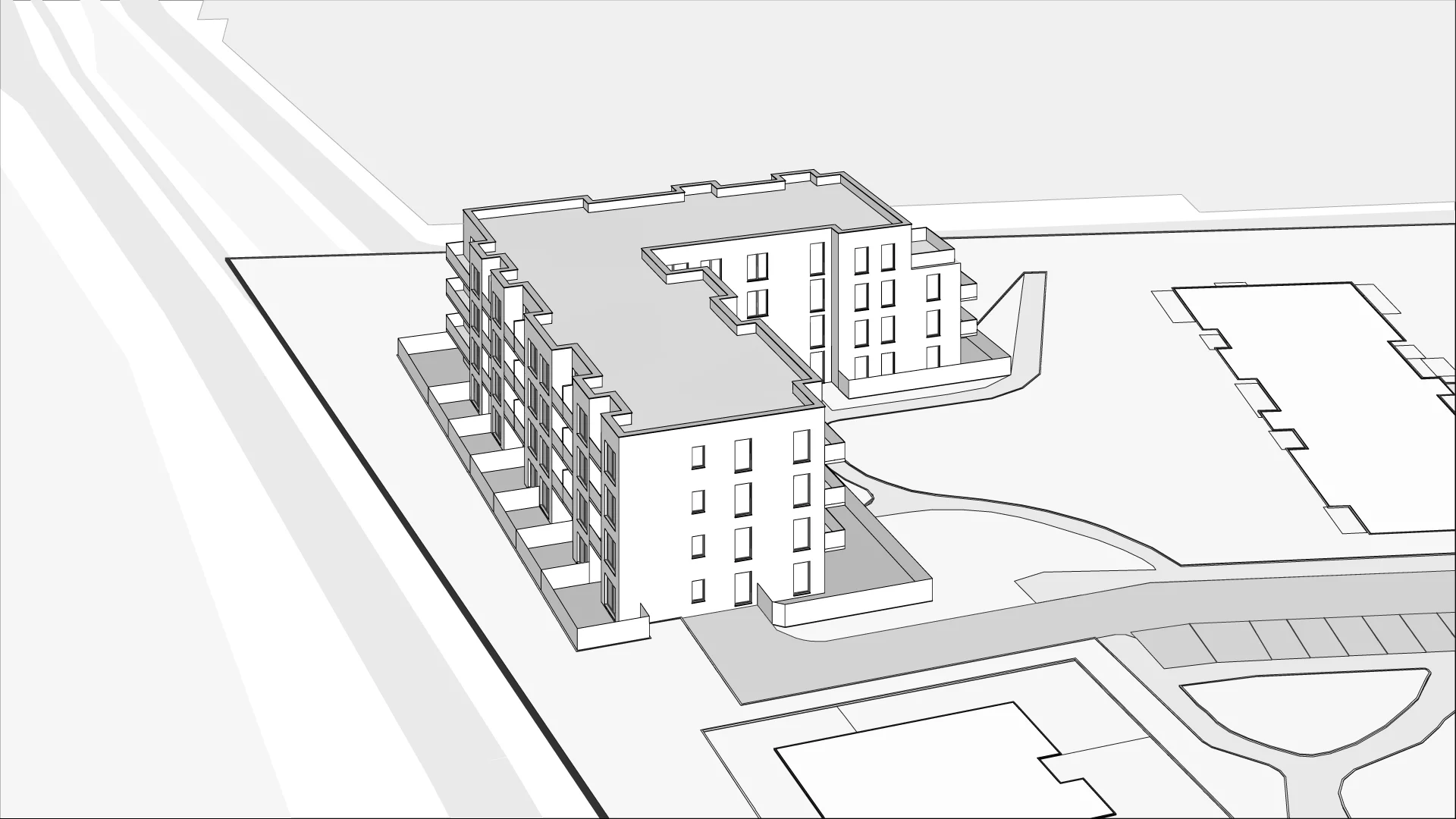 Wirtualna makieta 3D mieszkania 66.59 m², A8/57