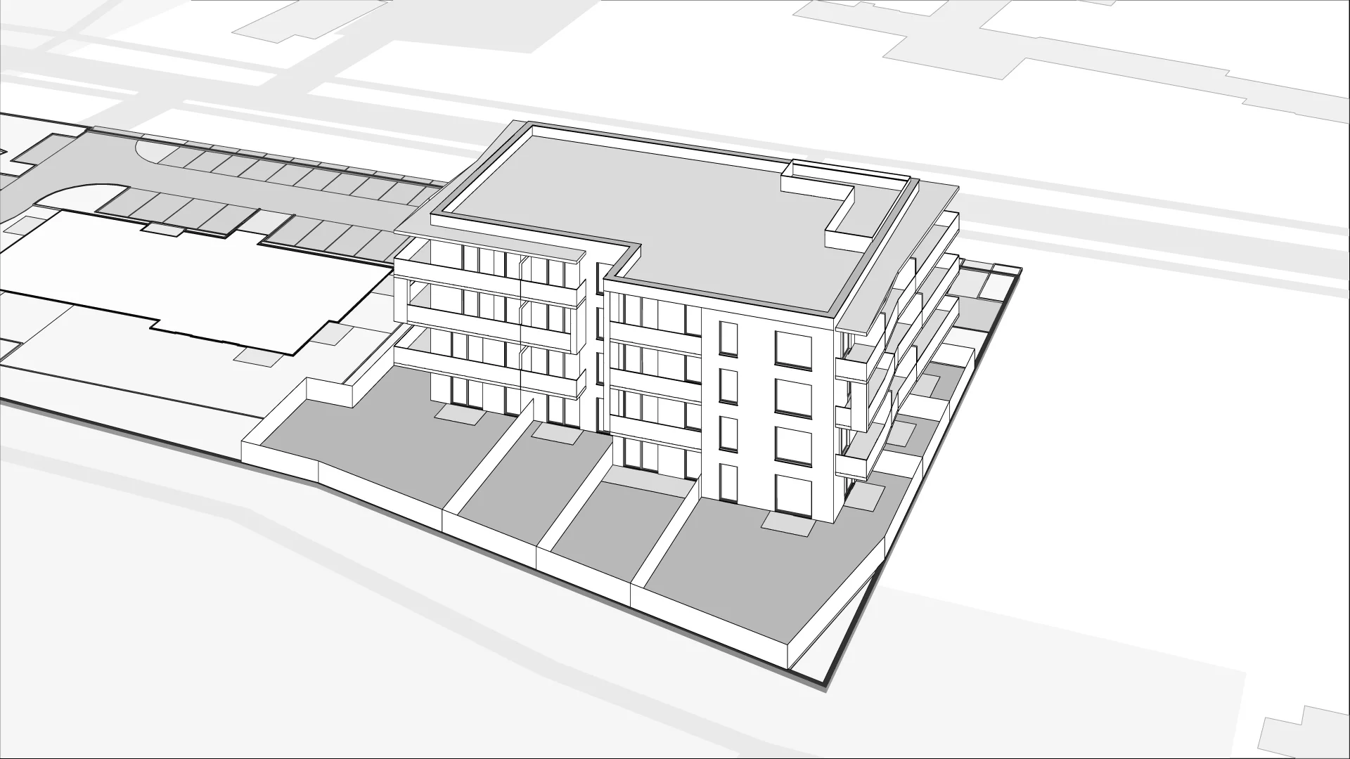 Wirtualna makieta 3D lokalu inwestycyjnego 43.28 m², B1/13