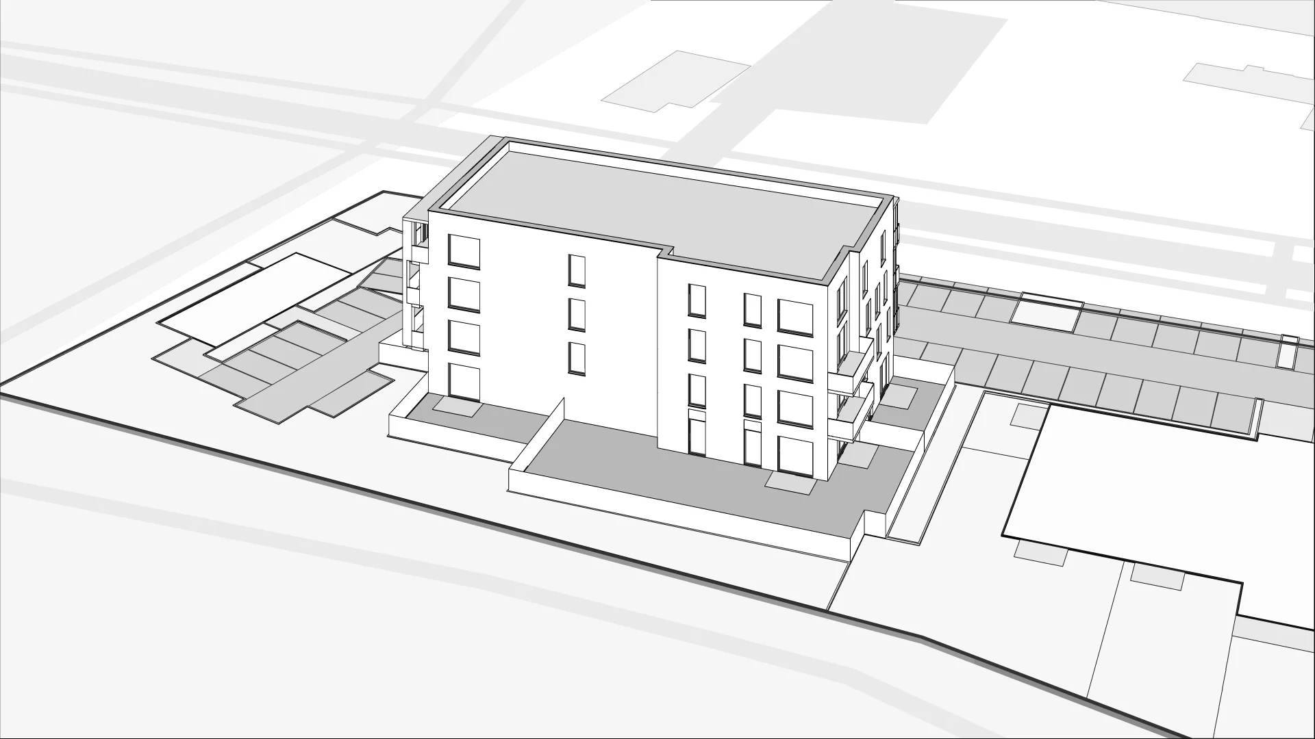 Wirtualna makieta 3D lokalu inwestycyjnego 44.93 m², B2/10