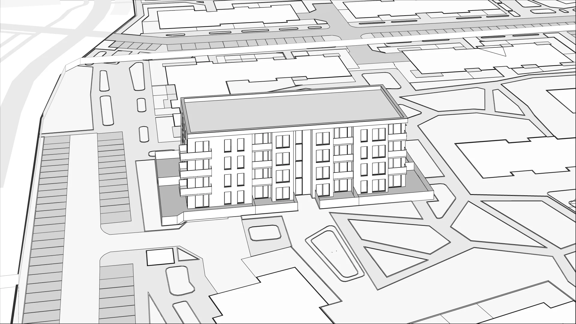 Wirtualna makieta 3D mieszkania 40.91 m², C7/9