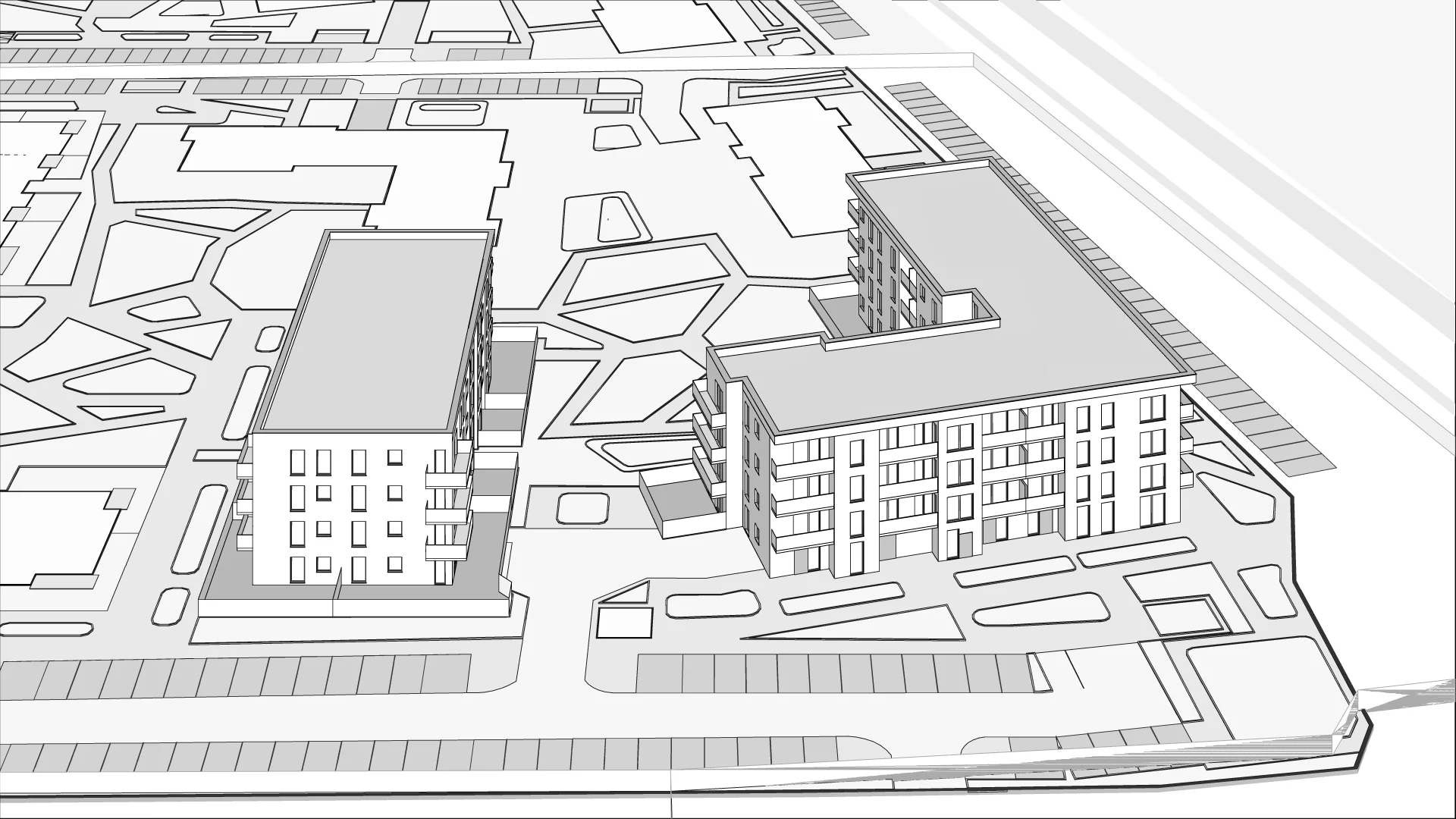 Wirtualna makieta 3D inwestycji Konstelacja etap II