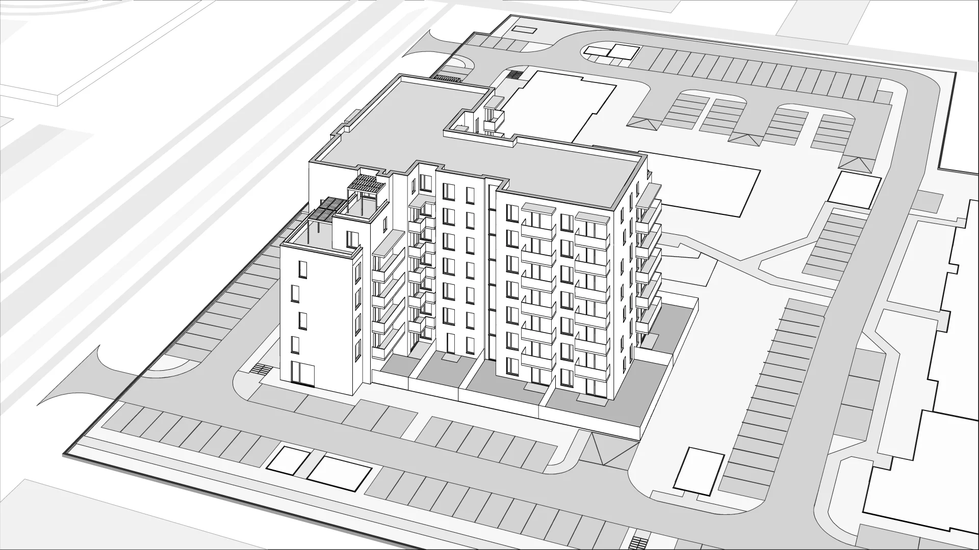 Wirtualna makieta 3D mieszkania 38.05 m², B1/66