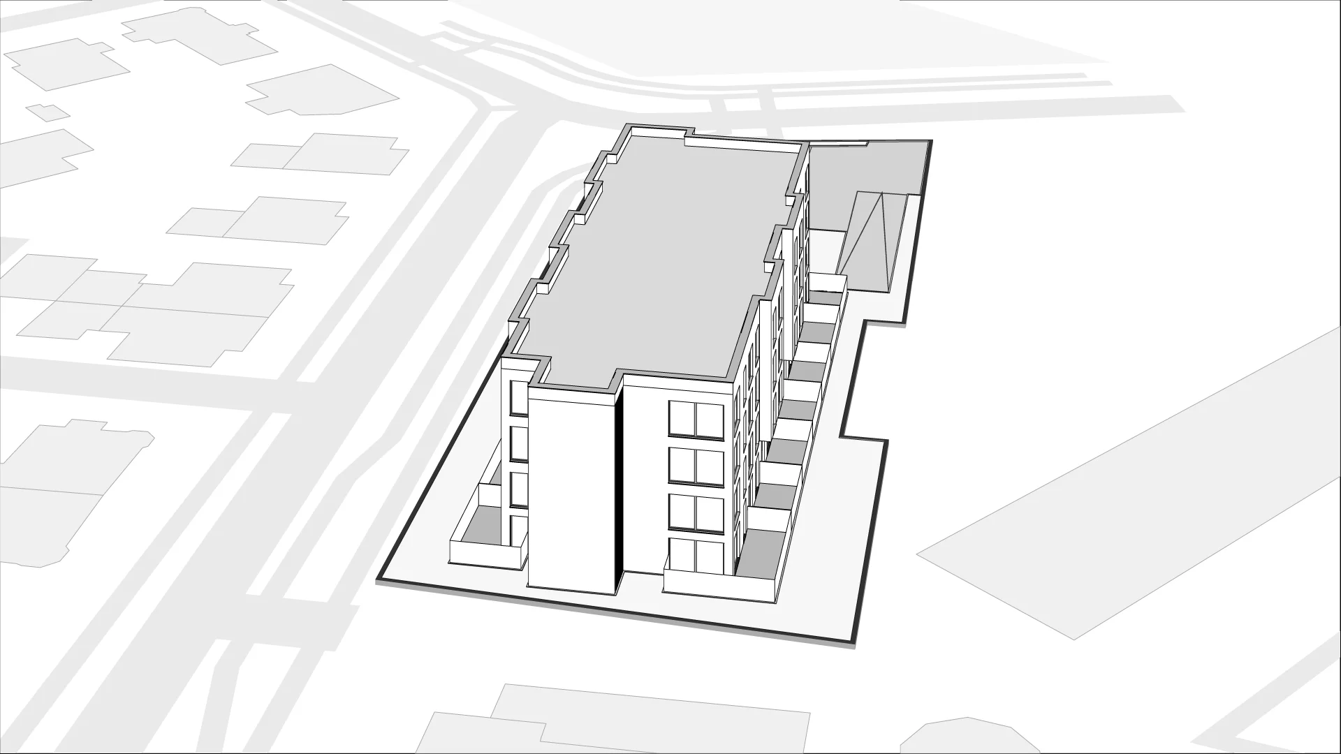 Wirtualna makieta 3D apartamentu inwestycyjnego 35.02 m², 2