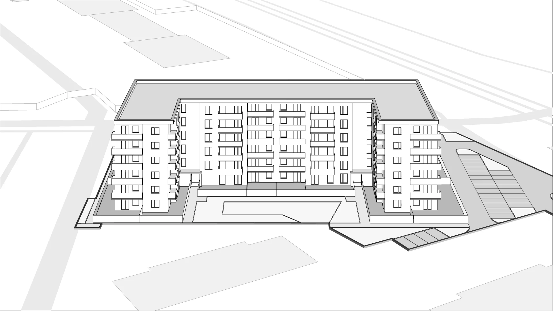 Wirtualna makieta 3D inwestycji Nowa Czernica CZ1