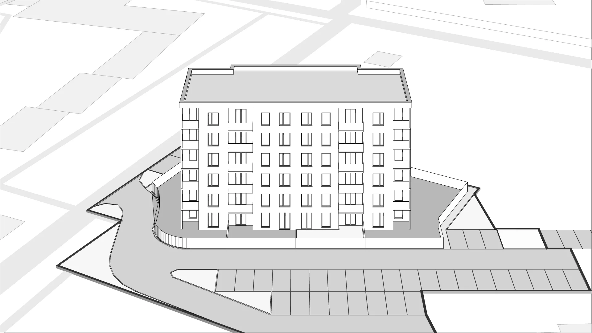 Wirtualna makieta 3D inwestycji Nowa Czernica CZ3