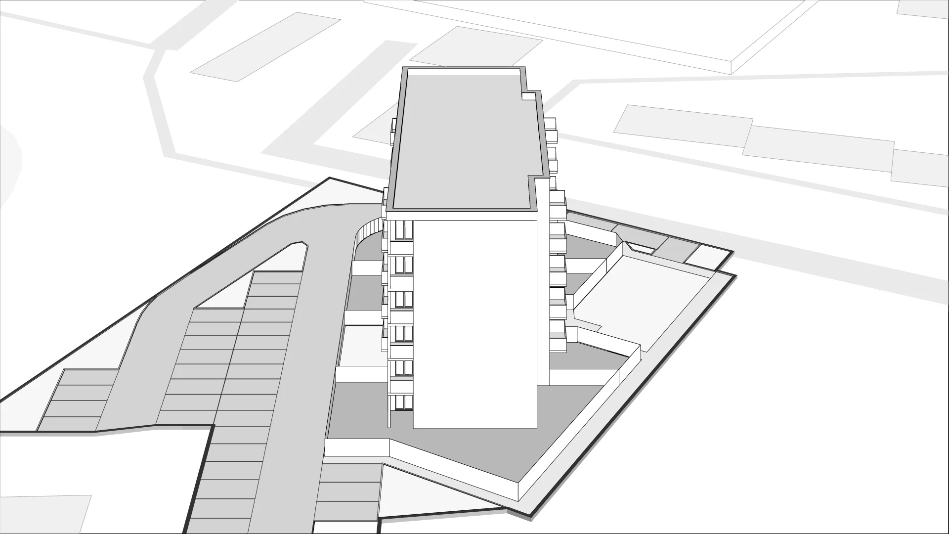 Wirtualna makieta 3D mieszkania 70.08 m², CZ3.11