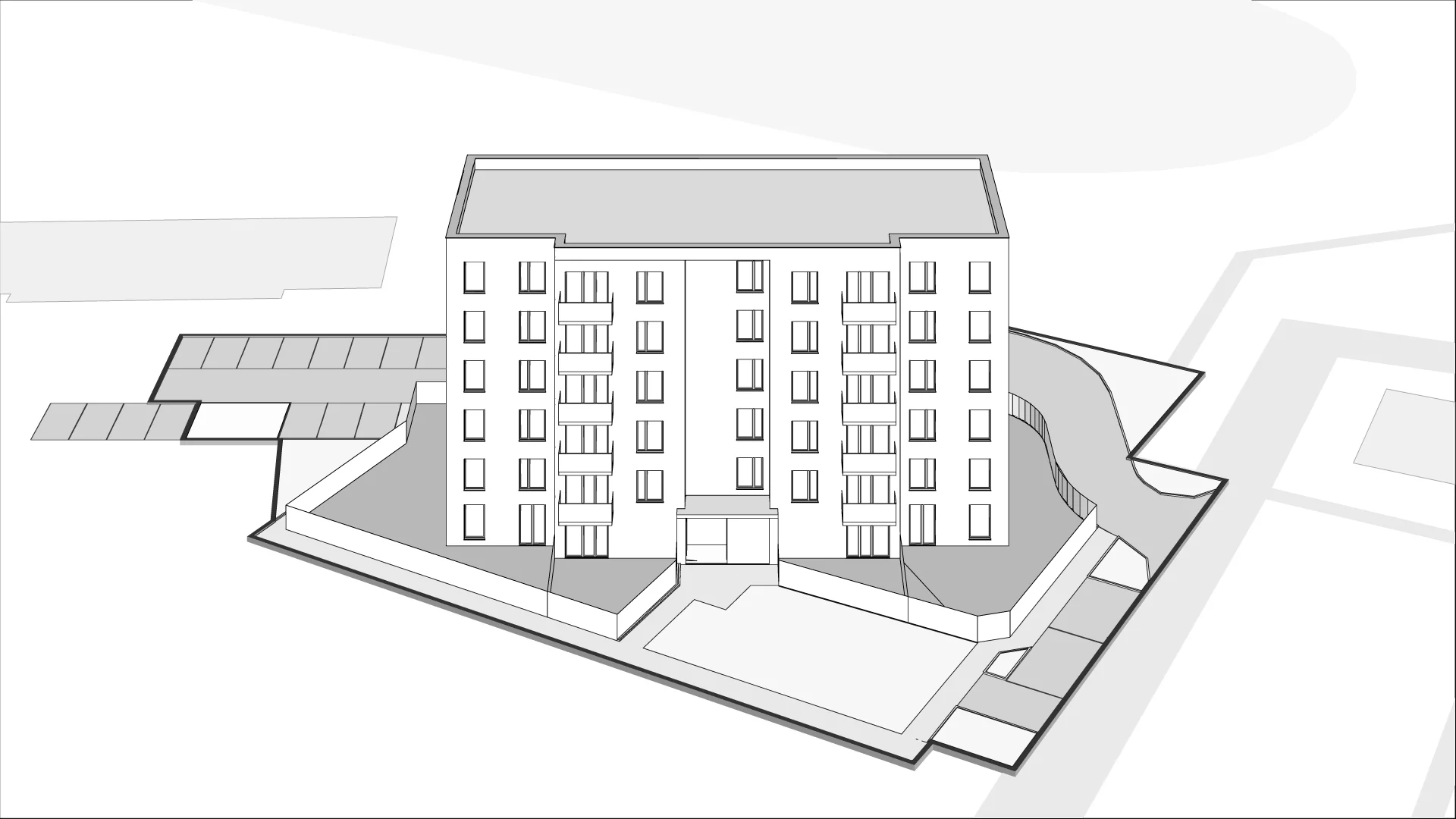 Wirtualna makieta 3D mieszkania 40.75 m², CZ3.31