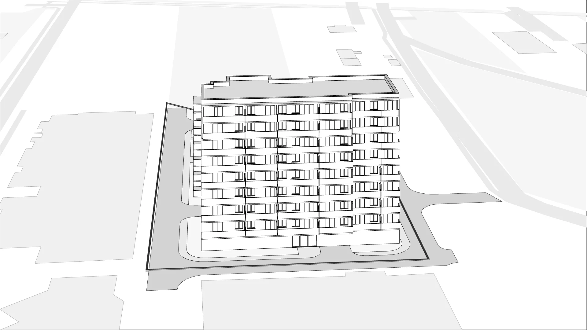 Wirtualna makieta 3D mieszkania 60 m², 39