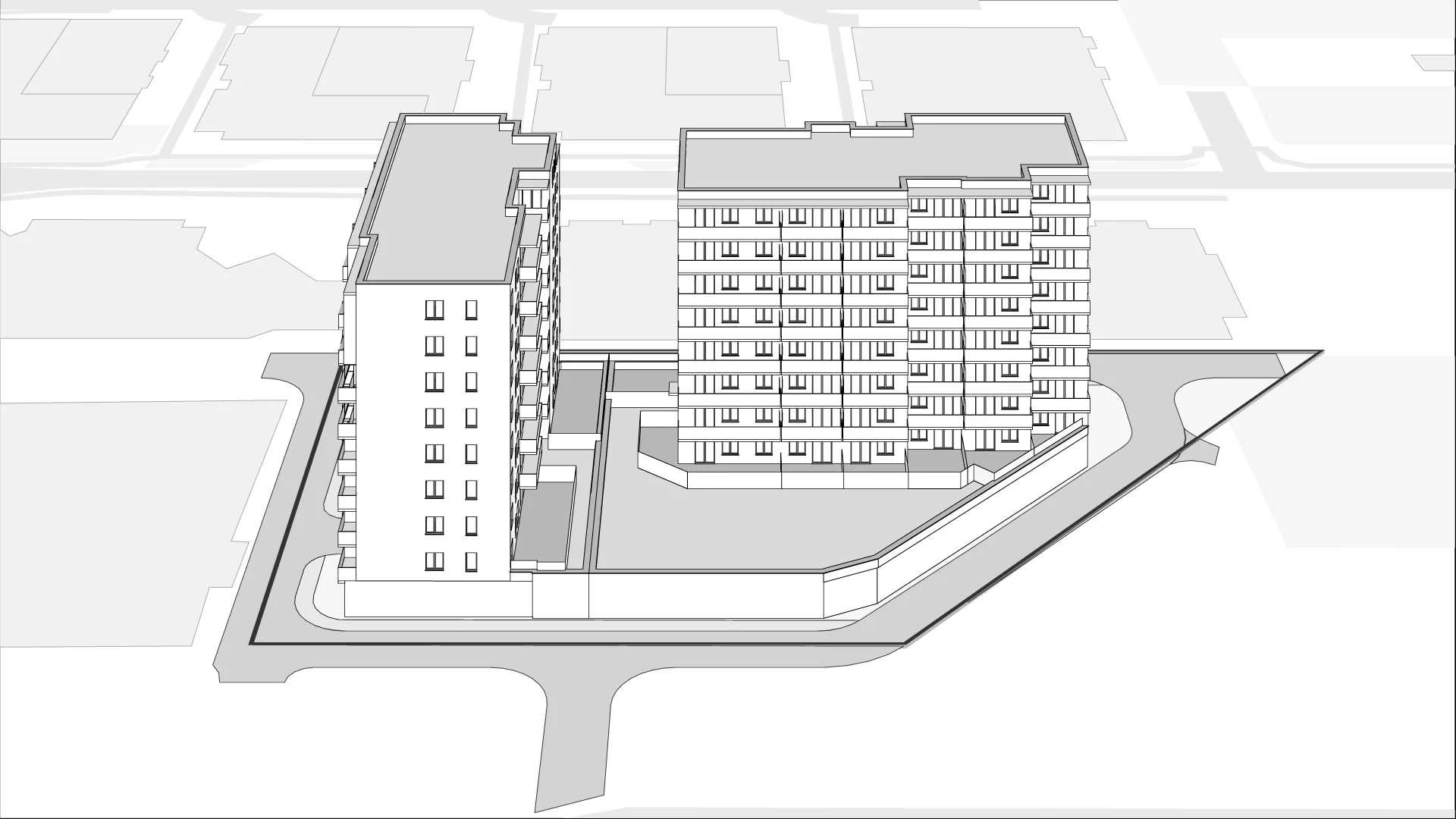 Wirtualna makieta 3D inwestycji Comfort City Koral