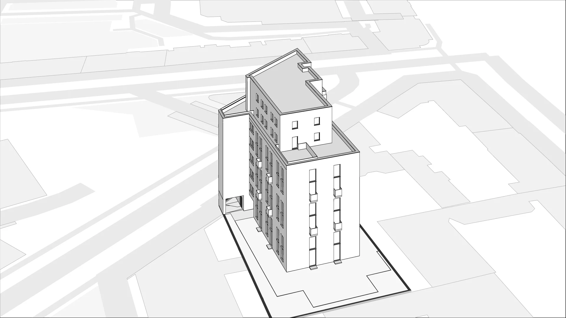 Wirtualna makieta 3D mieszkania 44.16 m², 18