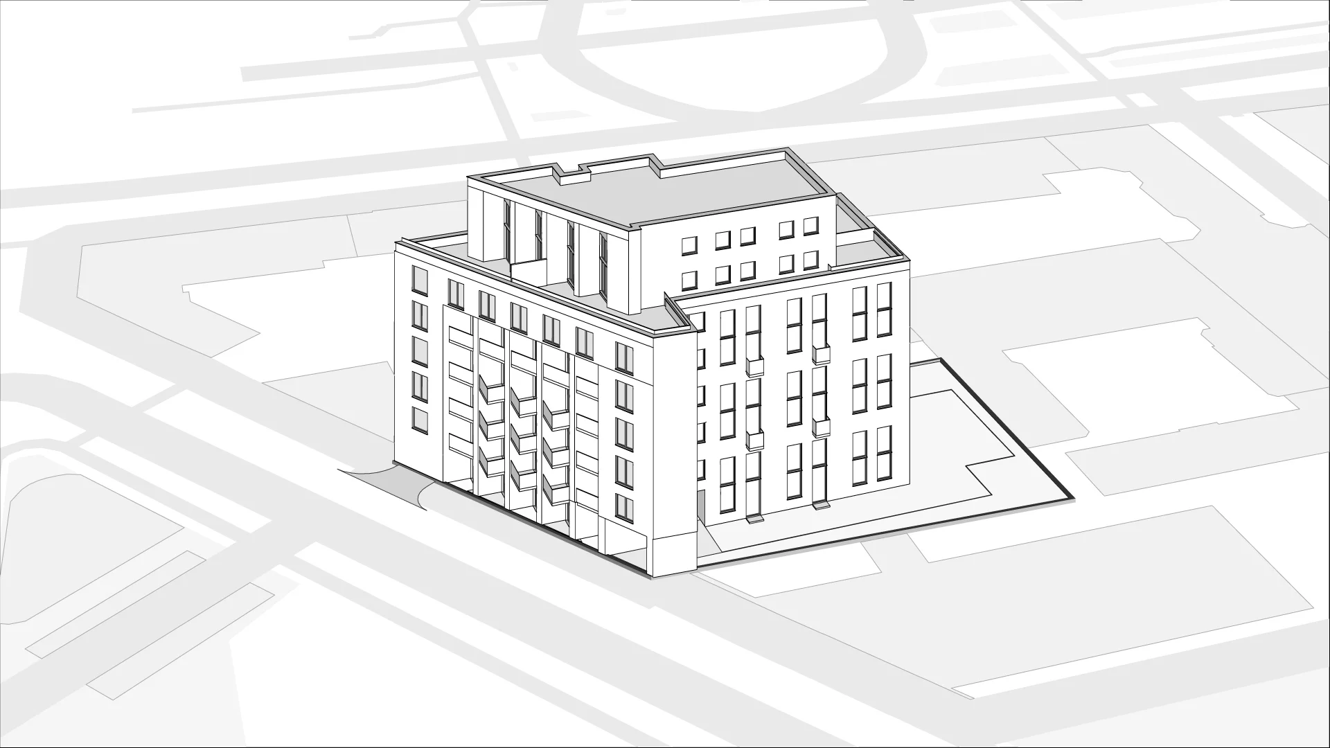 Wirtualna makieta 3D mieszkania 47.14 m², 8