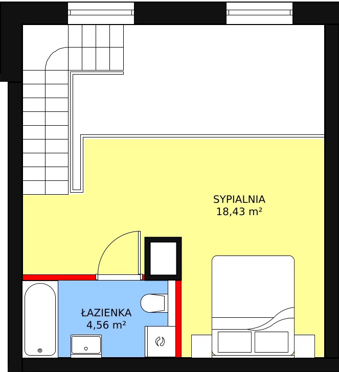 Mieszkanie 51,84 m², parter, oferta nr 2, Sprzeczna 6, Warszawa, Praga Północ, Stara Praga, ul. Sprzeczna 6