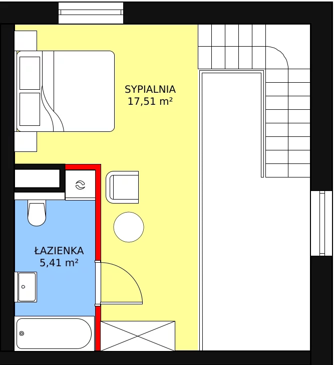 Mieszkanie 57,51 m², piętro 2, oferta nr 11, Sprzeczna 6, Warszawa, Praga Północ, Stara Praga, ul. Sprzeczna 6