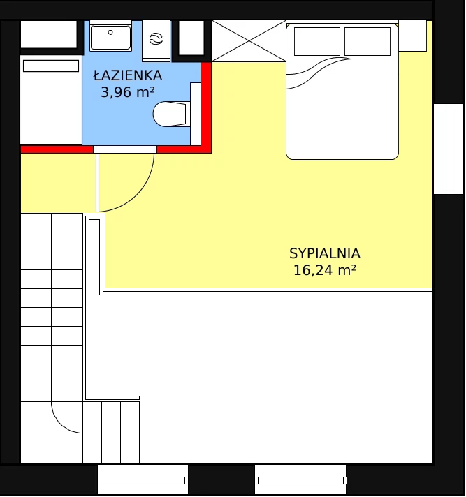 Mieszkanie 57,20 m², piętro 2, oferta nr 12, Sprzeczna 6, Warszawa, Praga Północ, Stara Praga, ul. Sprzeczna 6