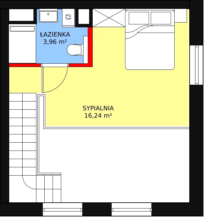 Mieszkanie 57,20 m², piętro 4, oferta nr 24, Sprzeczna 6, Warszawa, Praga Północ, Stara Praga, ul. Sprzeczna 6