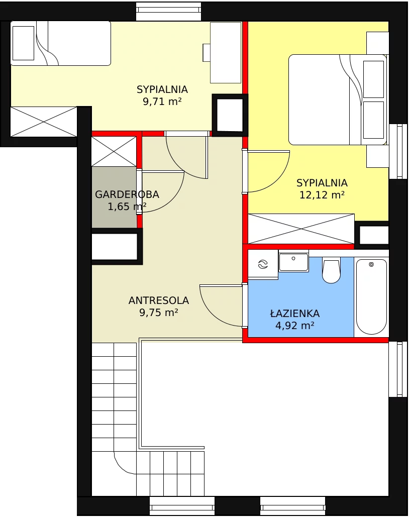 4 pokoje, apartament 89,92 m², piętro 6, oferta nr 34, Sprzeczna 6, Warszawa, Praga Północ, Stara Praga, ul. Sprzeczna 6