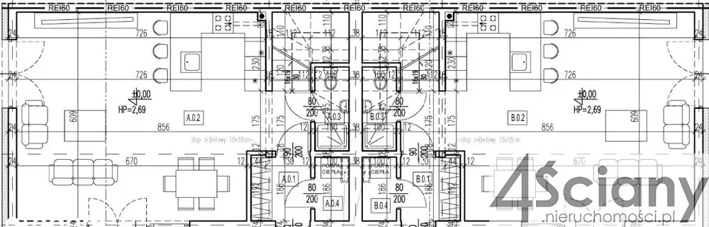 Dom i rezydencja 97,00 m², oferta nr , 6892/3098/ODS, Grodzisk Mazowiecki