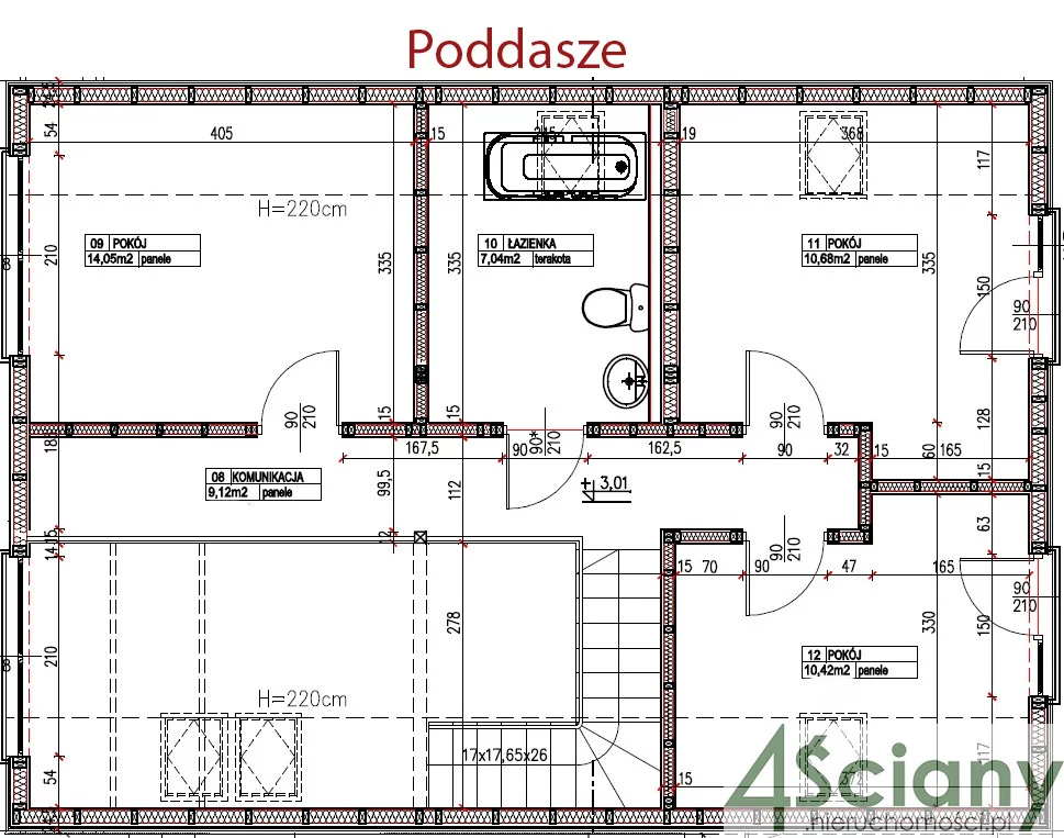 Dom 122,94 m², oferta nr , 7126/3098/ODS, Osowiec