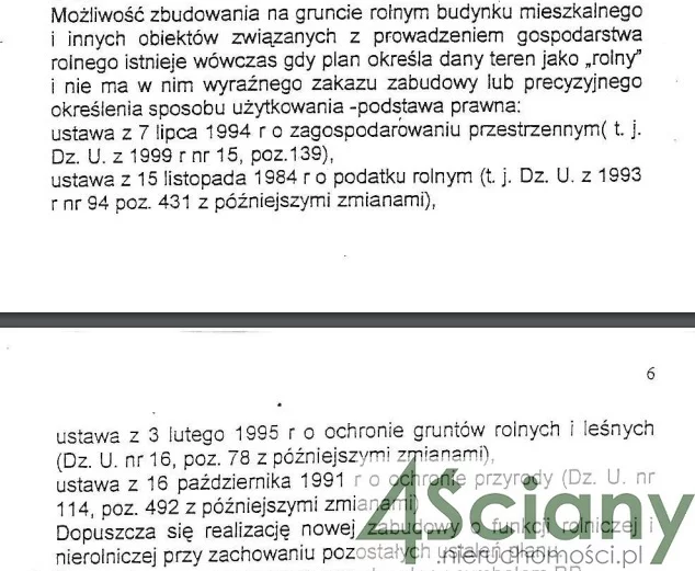 Działka 1 300,00 m², oferta nr , 8488/3098/OGS, Bartoszówka