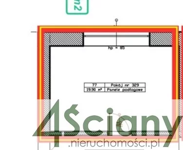 Biuro 23,76 m², Warszawa, Mokotów, Wynajem