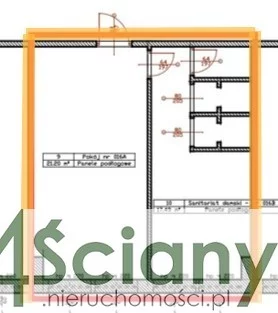 Biuro 38,69 m², Warszawa, Mokotów, Wynajem