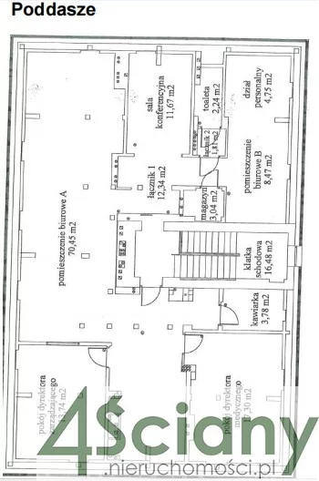 Lokal użytkowy 811,00 m², oferta nr , 4097/3098/OLW, Warszawa, Mokotów, Mokotów