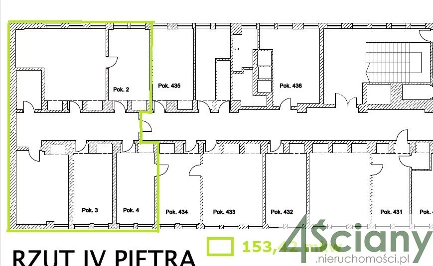 Biuro 153,42 m², Warszawa, Śródmieście, Wynajem