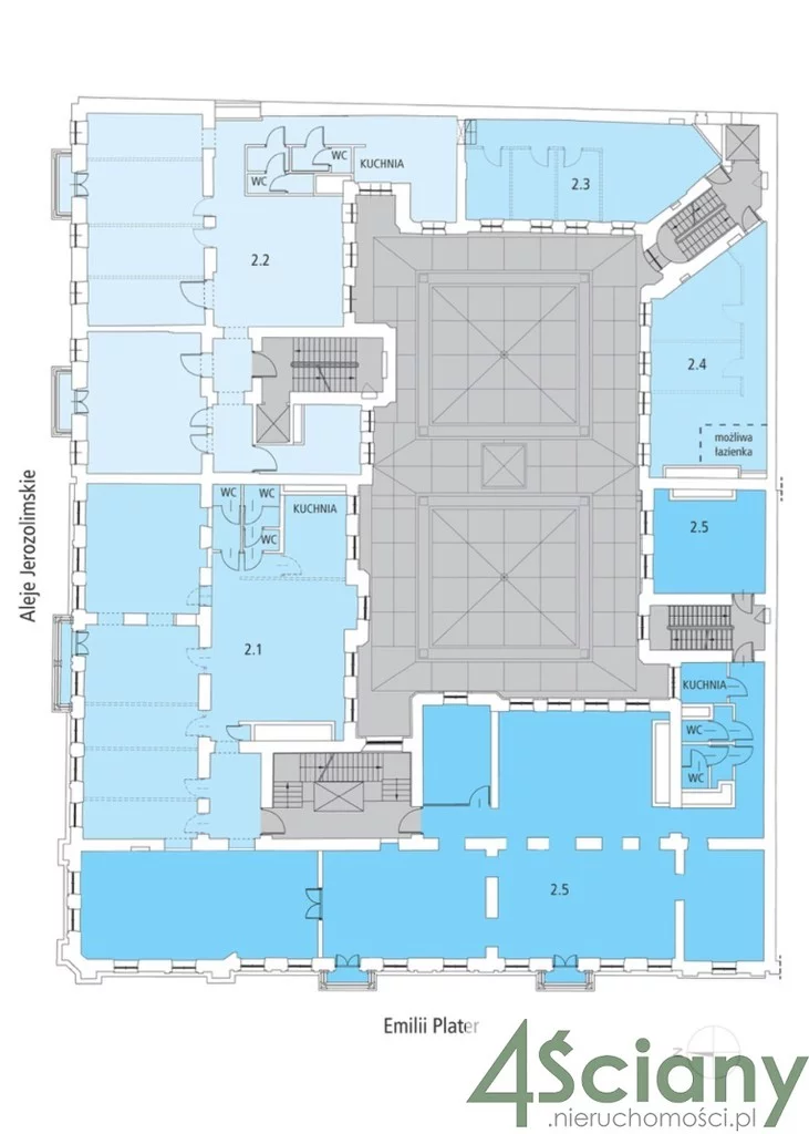 Biuro 59,77 m², oferta nr , 3699/3098/OLW, Warszawa, Śródmieście, Śródmieście