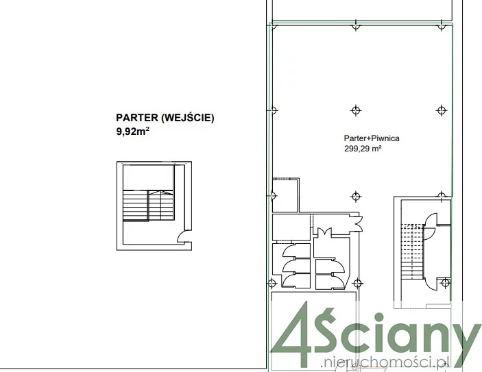 Lokal użytkowy 299,00 m², Warszawa, Śródmieście, Wynajem