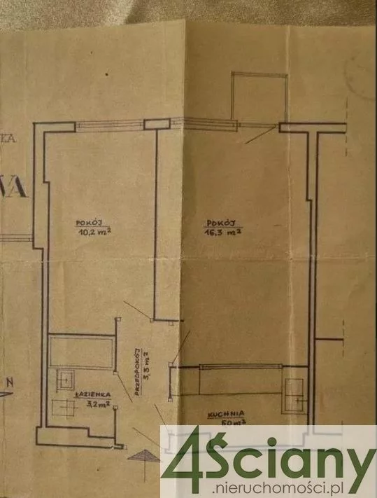 Mieszkanie na sprzedaż, 38,00 m², 2 pokoje, 3 piętro, oferta nr 64964/3098/OMS