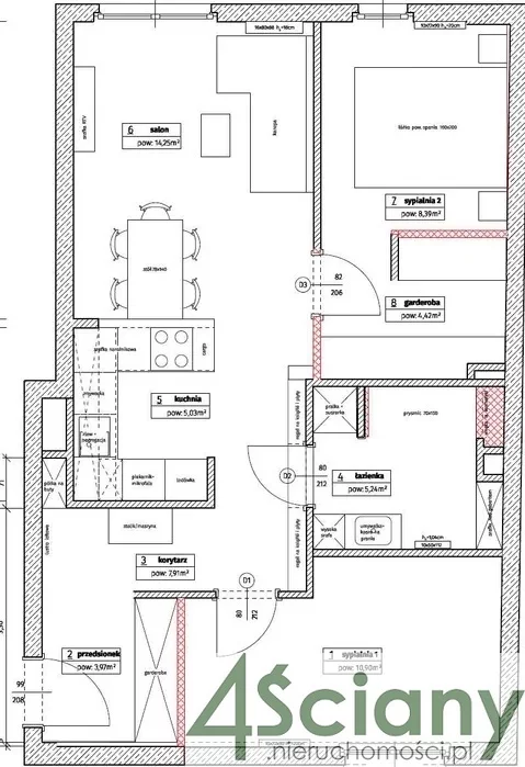 3 pokoje, mieszkanie 61,23 m², piętro 1, oferta nr , 65776/3098/OMS, Warszawa, Praga Południe, Praga Południe, Czapelska
