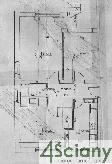 3 pokoje, mieszkanie 50,50 m², piętro 1, oferta nr , 65219/3098/OMS, Warszawa, Mokotów, Mokotów, Jaszowiecka