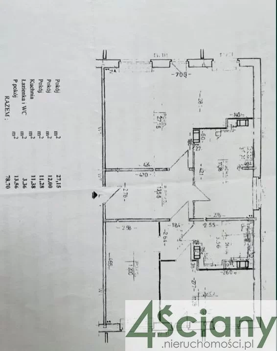 Apartament na sprzedaż, 79,00 m², 3 pokoje, piętro 9, oferta nr 64476/3098/OMS